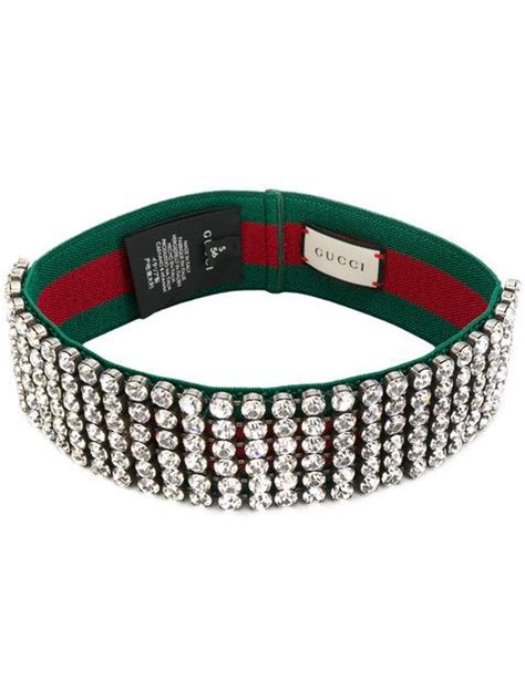 gucci headband diamond